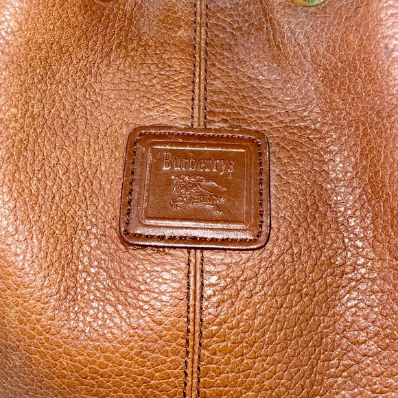 BURBERRY Drawstring Bucket Shoulder Bag - Picture 8 of 8